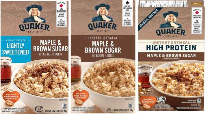 NEW and ORIGINAL - Quaker Maple & Brown Sugar Instant Oatmeal ...