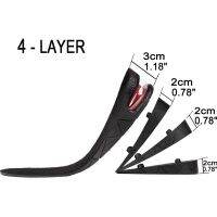 [Fashion goods060]Booster บูสเตอร์แพด Booster ผู้ชาย39; S ผู้หญิง39; S พื้นรองเท้าปรับความสูงได้ปรับ Footpad