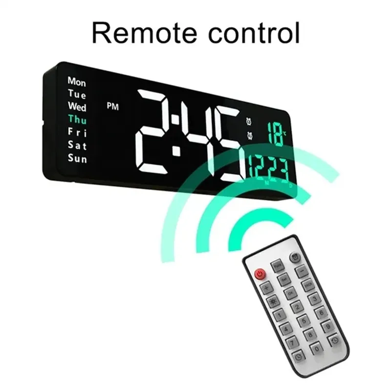 1.5 inch 29cm Led Countdown Clock Stopwatch,Button selectable ,With remote  control School Rush Answer Competition Game Timer