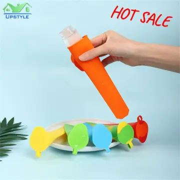 Squeeze-Tube Freezie Molds : Ice Pop Maker