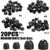 20Pcs M4 M5 M6 M8 M10 M12 Bolt Nut Dome Protection Caps Covers Exposed Hexagon Plastic Nails Screws Fasteners