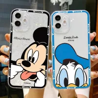 Grimace Donald Duck Mickey Soft Silicone Case for OnePlus 8 8T 9 9T 10 Pro 9R 9RT Nord One Plus 1+9R 1+8T 1+10Pro Clear Cover Phone Cases