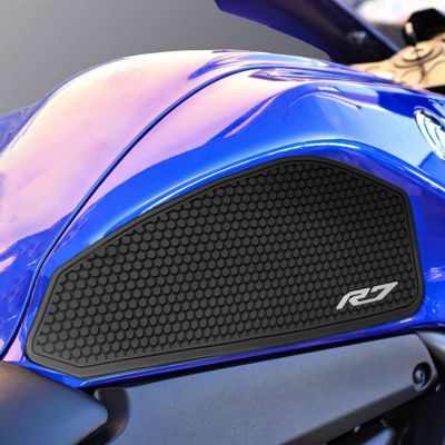 Motorcycle Fuel Tank Pad for YAMAHA YZF R7 YZFR7 2021-2022 Knee Grip Traction Pad Tank Non-Slip Protector Stickers
