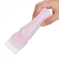 3 Colors Hair Dye Applicator Brush Bottles Dyeing Shampoo Bottle Oil Comb Hair Dye Bottle Applicator Hair Coloring Styling Tool Drawing Painting Suppl