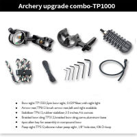 TP1000 Archery Upgrade Combo Bow Sight Kits Arrow Rest Stabilizer for Compound Bow Hunting Shooting