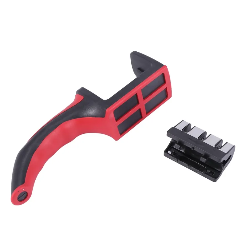 1pc/4 Stages (black&red) Portable Knife Sharpener For Ceramic And Steel  Knives & Scissors, Kitchen And Pocket Knife Sharpener, Quickly Repair And  Polish