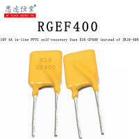 RGEF400ฟิวส์แบบ In-Line X16GF400 16V 4A 4000MA PPTC ของแท้