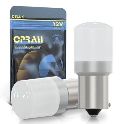 Oprah 2pcs 1156 BA15S P21W 1157 BAY15D P21/5W LED Bulb Constant/Strobe Flashing Canbus For Car Tail Brake Light Turn Signal Lamp
