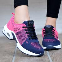 2023 New Women Casual Sneakers Air Cushion Breathable Female Casual Shoes Outdoor Non-slip Womens Sneakers Walking Shoes Soft