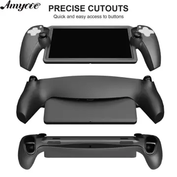 Protector Cover Silicone Case Compatible with PS5 Portal Remote  Player,Anti-Scratch Protective Skin for Playstation Portal Handheld  Console-White