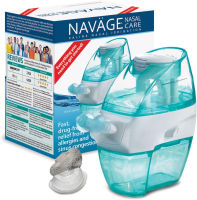 Navage Nasal Care Starter Bundle Nose Cleaner, 20 SaltPods, Plus Bonus 10 SaltPods