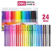 BÚT LÔNG MÀU Fiber Pen nhiều màu 12 18 24 - EC10003 EC10013 EC10023