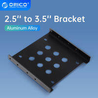 ORICO อลูมิเนียม2.5 ถึง3.5 ฮาร์ดดิสก์ไดรฟ์ชุดยึดสำหรับติดตั้ง HDD SSD SATA Bay Converter HDD Mounting Dock Tray Adapter