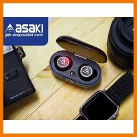 สินค้าขายดี!!! หูฟังไร้สาย (สีดำ) Earphone Wireless ASAKI (A-K6654) Black ประกัน 1Y เบสหนัก ที่ชาร์จ แท็บเล็ต ไร้สาย เสียง หูฟัง เคส ลำโพง Wireless Bluetooth โทรศัพท์ USB ปลั๊ก เมาท์ HDMI สายคอมพิวเตอร์