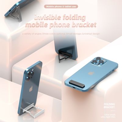 [ELEGANT] High Quality Aluminum Alloy Double Pillars Foldable Desktop Phone Stand Strong Durable Phone Holder For Universal Phones