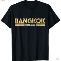 เสื้อยืดคอกลมtshirtเสื้อยืดคอกลมฤดูร้อนเสื้อยืดกีฬา Bangkok Thailand T-Shirt Popular T-shirtsSto4XL[S-5XL]