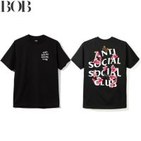 BOB [ ของแท้ ] เสื้อ Anti social social club Kkoch Black Tee ของใหม่ พร้อมส่ง !!!