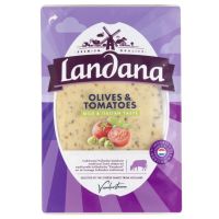 Promotion? VANDERSTERRE CHEESE SLICES 150 g.?OLIVE&amp;TOMATO