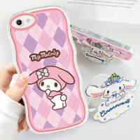 Volans เคสสำหรับ OPPO F3 F3บวก R9S บวก R9S Pro,เคสโทรศัพท์หยักนิ่มแฟชั่น Meloy Kuromi Kity Cat Cinnamoroll การ์ตูนเคสโทรศัพท์มือถือป้องกันกล้องคลุมทั้งหมด