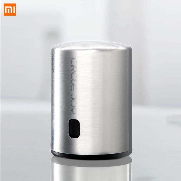 wine-stopper-circle-joy-ตัวจุกปิดขวดไวน์สแตนเลสสูญญากาศ-สำหรับการเก็บรักษา-stainless-steel-vacuum-memory-wine-stopper-electric-stopper-wine-corks-จุกไวน์