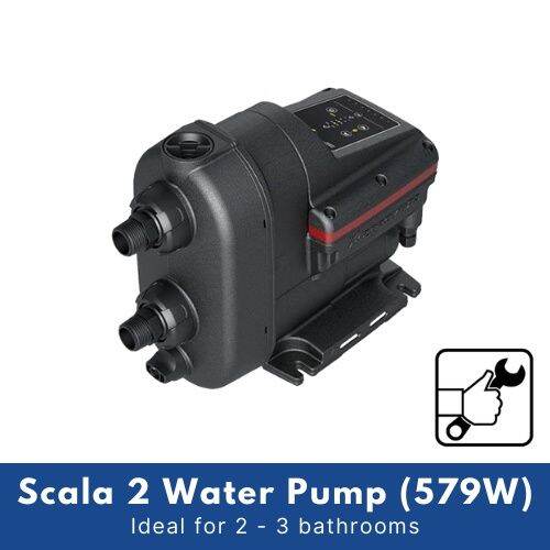 Grundfos Scala 2 *Replacement Installation* Home Silent Low Noise Water