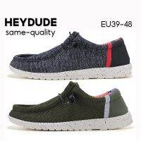 Heydude รองเท้าผ้าใบโลฟเฟอร์ สลิปออน ใส่เดินได้ คุณภาพดี สําหรับผู้ชาย ไซซ์ 39-48 V725