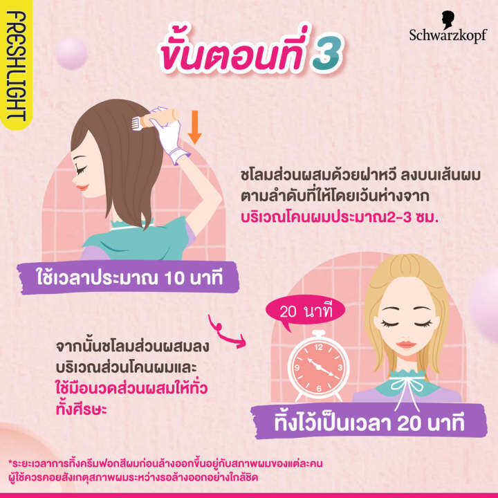 1-กล่อง-schwarzkopf-freshlight-สี-natural-bleach-สวารอฟสกี้-ยาย้อมสีผม