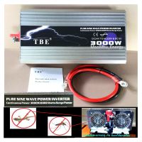 Inverter TBE 3000W DC 24V.  to AC 220V. Pure sine Wave  ส่งจากไทย สินค้าคุณภาพสูงที่ช่างไทยนิยมใช้ มีตะแกรงกันจิ้งจก