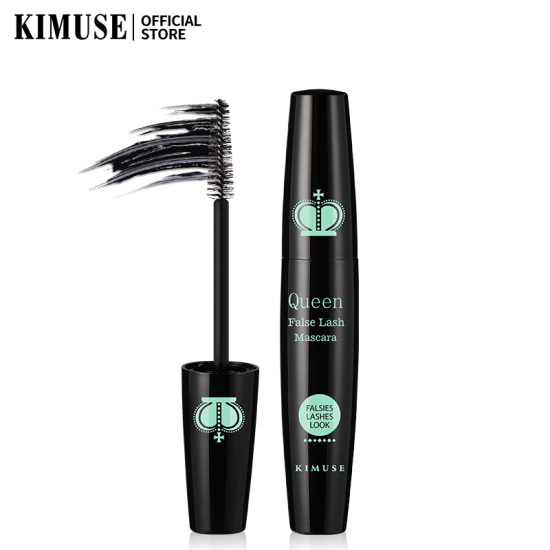 Kimuse false lash waterproof mascara black volume curling smudge - ảnh sản phẩm 1