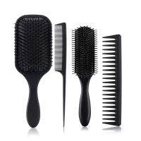 4Pc Hair Brush Detangling Hairbrush Scalp Massage Paddle Hair Comb Anti Static Styling Comb for Thick Thin Curly Long Short Hair