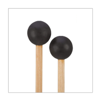 2 Pairs Of Rubber Drumsticks Percussion Instrument Parts Xylophone/Marimba Mallets Hammer -3 Rubber Head