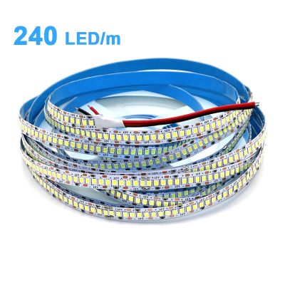 【LZ】 240LEDs/m LED Strip 2835 DC12V 24V Home Light Strip 5M 1200LEDs High light Red Green Blue Flexible And Cuttable Soft Lamp Bar
