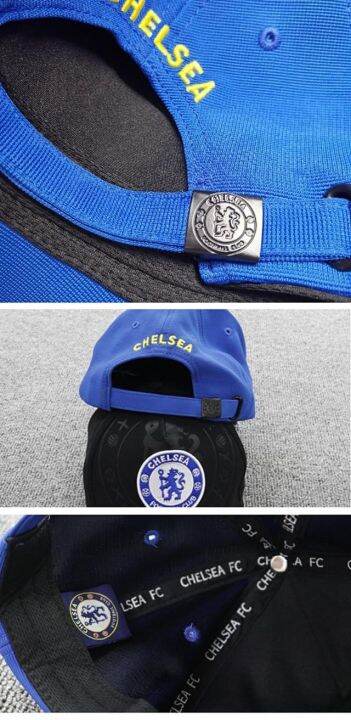 chelsea-เชลซี-หมวกฟุตบอล-ทีมเชลซี-มี2สี-หมวก-หมวกแก๊ป-หมวกกีฬา-หมวกกันแดด-หมวกแก๊ปปีกโค้ง-sport-cap-baseball-cap-2565