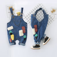 IENENS Kids Baby Boys Long Pants Denim Clothing Overalls Dungarees Toddler Infant Girls Jeans Jumpsuits Clothes Outfits Trousers1 2 3 4 5 6Years