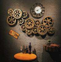 ?พร้อมส่งค่ะ?เกียร์ไม้ ตกแต่งผนัง ใหญ่อลังการ (94*51*6 cm) ของตกแต่ง