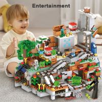 Minecraft Series Building Block ของเล่น3D DIY Building Block Toys