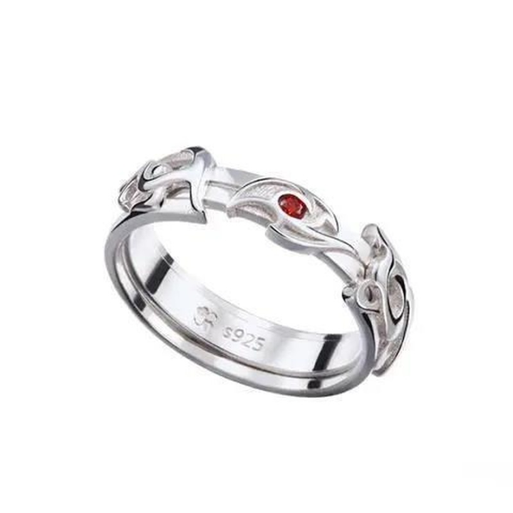 scum-villain-self-saving-system-แหวนผู้หญิง-shen-qingqiu-luo-binghe-แหวน-man-งานแต่งงานคู่เครื่องประดับโลหะเงินสีของขวัญ