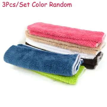 3PCS Natural Bamboo Fiber Thickened Cleaning Cloth Kitchen