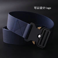 Co Tactical Belt เข็มขัดฝึกทหาร เข็มขัดรักษาความปลอดภัยกลางแจ้ง 3.8CM เข็มขัดหนังทหารไนลอน