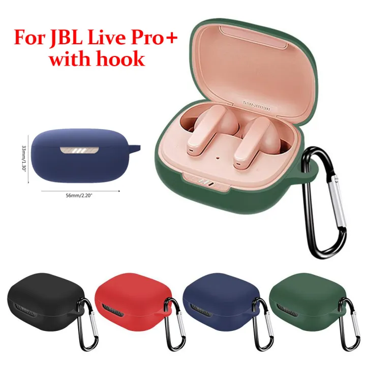 for JBL live Pro+ Tws earphone case, silicone protective cover with