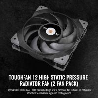 Thermaltake TOUGHFAN 14 Pro High Static Pressure PC Cooling Fan (Single Fan Pack)(2-Fan Pack) สินค้ารับประกัน 1ปี