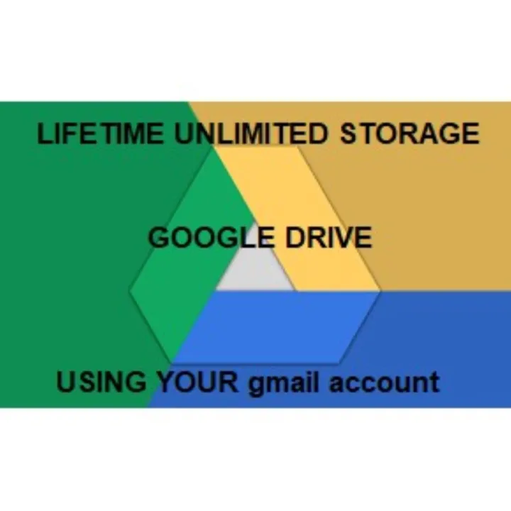 EAc Google Drive Unlimited Storage Unlimited Space with Lifetime usage Lazada PH