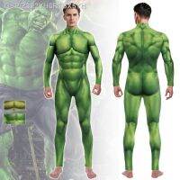 ◆ เสื้อซูเปอร์ฮีโร่บรูซแบนเนอร์ฮัลกล้ามคาลิสตัส Traje Para Homens E ชุดบอดี้สูท Zentai ชุดออกงานปาร์ตี้ Macacóes