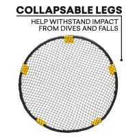 Net for Spikeball Game Replacement for Broken Net Compatible with ROUNDNET Game Spike Ball Net With 3 Balls Volleyball Net