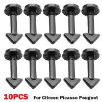 【CC】▧✢  10X Car Engine Trim Plate Screw Plastic Fastener Citroen 307 Rivet Clip