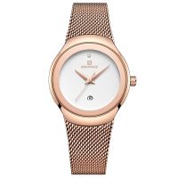 NAVIFORCE 【One Year Warranty】Women Watch Top nd Luxury Fashion Ladies Quartz Watches Mesh Stainless Steel Casual Clock Girl