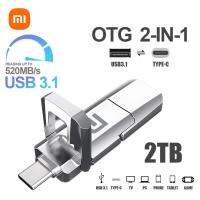 Xiaomi USB Memory Drive 2TB pendriver USB 3.0 External USB Flash Drive ผลิตภัณฑ์ของขวัญจัดส่งฟรีสำหรับ PC La Android protop