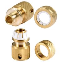 20 Pieces Garden Hose Tap Connector 1/2 Inch and 3/4 Inch Size 2-In-1 and 1/2 Inch Hose Pipe Quick Connector