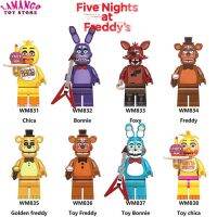 Lamango ชุด FNAF ชุดเลโก้เข้ากันได้กับ Fazbear/bonni/chica/foxi/freddy ของเล่นเลโก้