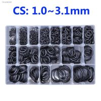 ✜ 260-100Pcs O-ring Rubber Gaskets Seal Ring Set Nitrile Rubber High Pressure O-Rings NBR Sealing Elastic Band O Rubber Rings Set